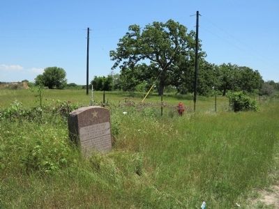 Wilbarger's Bend Marker. Click for full size. Wilbarger's Bend Marker image. Click for full size.