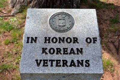 Winters Korean Veterans Memorial Marker image. Click for full size.
