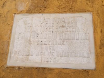 Friar Ignacio Barnoya Marker. Click for full size. Friar Ignacio Barnoya Marker image. Click for full size.