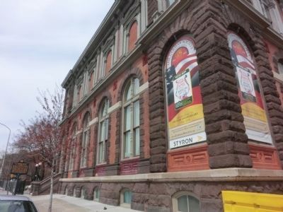The German Society of Pennsylvania-Marker on the left in the background. Click for full size. The German Society of Pennsylvania-Marker on the left in the background image. Click for full size.