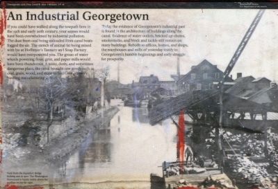 An Industrial Georgetown Marker image. Click for full size.