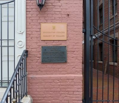 Forrest Marbury House Marker. Click for full size. Forrest Marbury House Marker image. Click for full size.