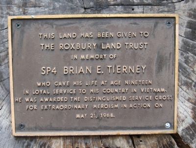 Brian E. Tierney Preserve Marker image. Click for full size.