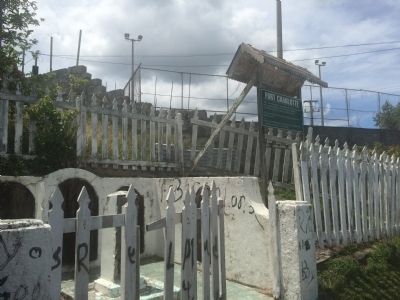 Wide view of Fort Charlotte Marker. Click for full size. Wide view of Fort Charlotte Marker image. Click for full size.
