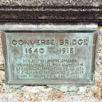 Converse Bridge Marker image. Click for full size.