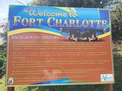 Welcome to Fort Charlotte Marker image. Click for full size.