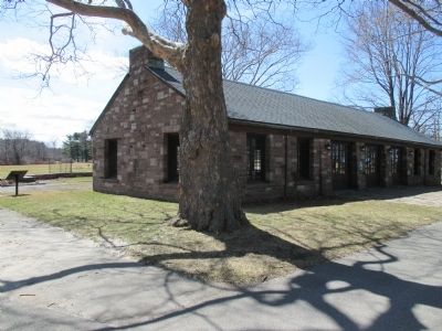 East and North Sides of West Shelter and Marker. Click for full size. East and North Sides of West Shelter and Marker image. Click for full size.