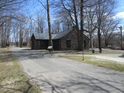 A New Park Marker and Concession Building. Click for full size. A New Park Marker and Concession Building image. Click for full size.