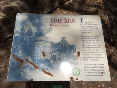 Lime Kiln Marker. Click for full size. Lime Kiln Marker image. Click for full size.
