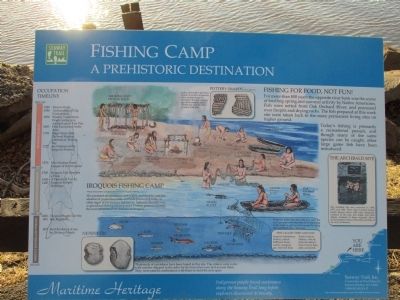 Fishing Camp Marker image. Click for full size.