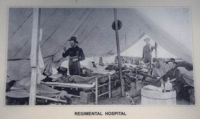 Sickness at Camp Thomas Marker image. Click for full size.