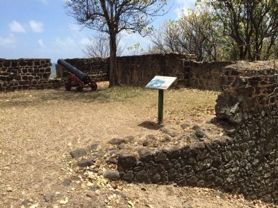 Wide view of Two-Gun Battery Marker. Click for full size. Wide view of Two-Gun Battery Marker image. Click for full size.