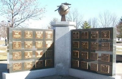 NMUSAF Memorial Wall #2. Click for full size. NMUSAF Memorial Wall #2 image. Click for full size.