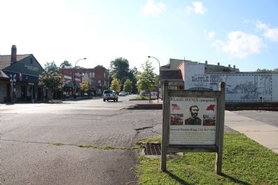 Bragg Avenue Marker. Click for full size. Bragg Avenue Marker image. Click for full size.