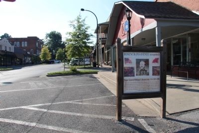 Rosencrans Avenue Marker. Click for full size. Rosencrans Avenue Marker image. Click for full size.