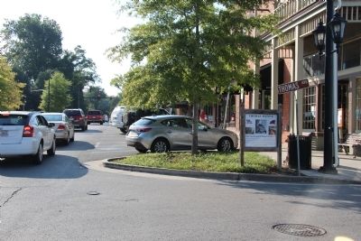 Thomas Avenue Marker. Click for full size. Thomas Avenue Marker image. Click for full size.