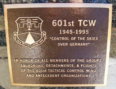 601st Tactical Control Wing Marker image. Click for full size.