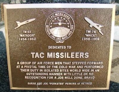 TAC Missileers Marker image. Click for full size.