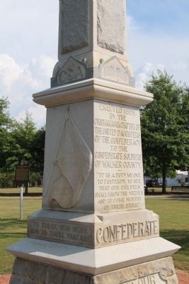 To Our Confederate Soldiers Monument. Click for full size. To Our Confederate Soldiers Monument image. Click for full size.