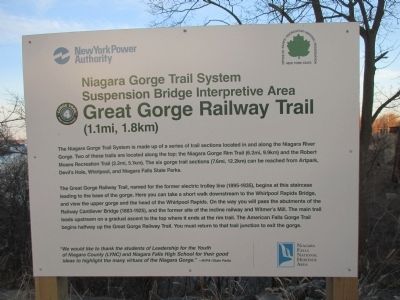Great Gorge Railway Trail (1.1mi, 1.8km) Marker image. Click for full size.