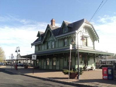 Red Bank Victorian Train Station. Click for full size. Red Bank Victorian Train Station image. Click for full size.