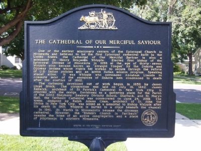 The Cathedral of Our Merciful Saviour Marker image. Click for full size.