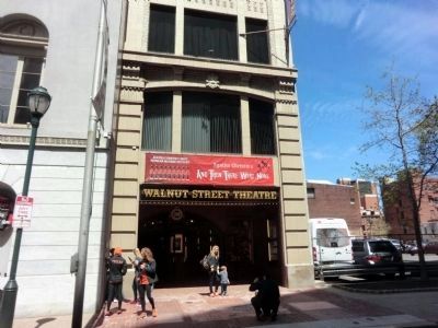 Walnut Street Theatre. Click for full size. Walnut Street Theatre image. Click for full size.