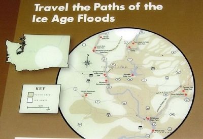 Travel the Paths of the Ice Age Floods. Click for full size. Travel the Paths of the Ice Age Floods image. Click for full size.