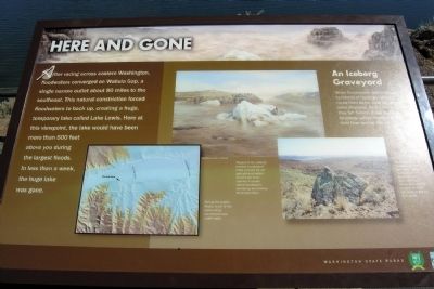 Here and Gone Marker. Click for full size. Here and Gone Marker image. Click for full size.
