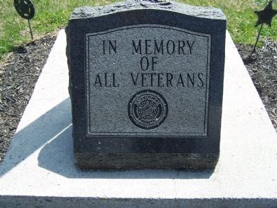 Belle Center War Memorial image. Click for full size.