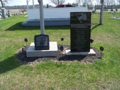 Belle Center War Memorial. Click for full size. Belle Center War Memorial image. Click for full size.