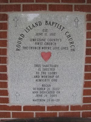 Round Island Baptist Church. Click for full size. Round Island Baptist Church image. Click for full size.