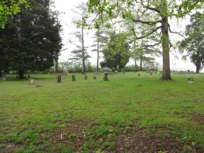 Round Island Baptist Church cemetery image. Click for full size.