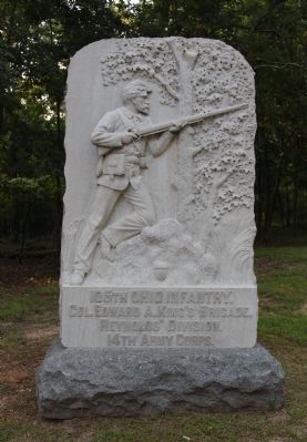 105th Ohio Infantry Monument. Click for full size. 105th Ohio Infantry Monument image. Click for full size.
