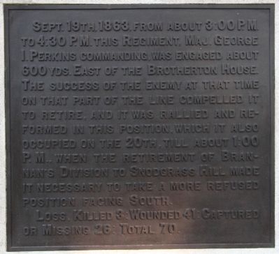 105th Ohio Infantry Monument image. Click for full size.
