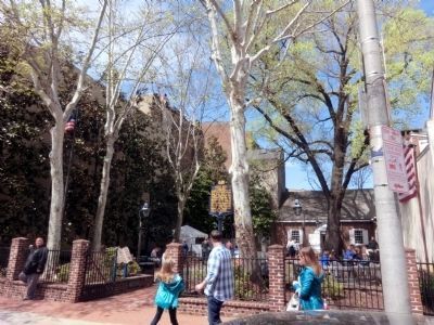 Betsy Ross Courtyard. Click for full size. Betsy Ross Courtyard image. Click for full size.