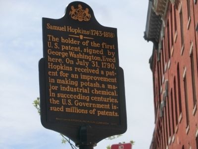 Samuel Hopkins Marker. Click for full size. Samuel Hopkins Marker image. Click for full size.