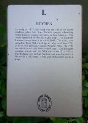 Kitchen Marker. Click for full size. Kitchen Marker image. Click for full size.