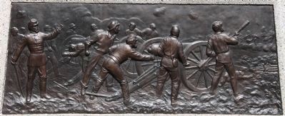 Battery C, 1st Ohio Light Artillery Monument. Click for full size. Battery C, 1st Ohio Light Artillery Monument image. Click for full size.