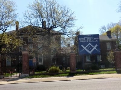 Prince Hall Grand Lodge Marker image. Click for full size.