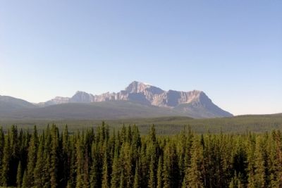 Mount Ball and Storm Mountain image. Click for full size.
