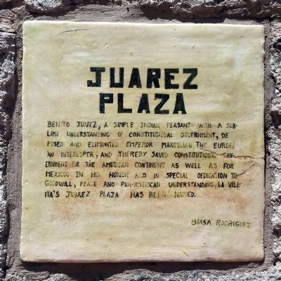 Juarez Plaza image. Click for full size.