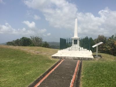 Wide view of the 27th Inniskilling Regiment Marker image. Click for full size.