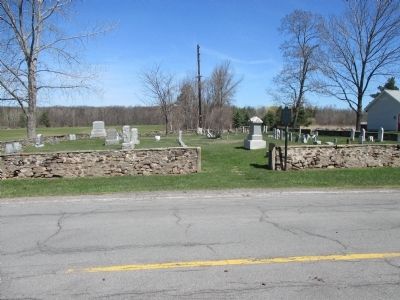 Quaker Cemetery & Marker. Click for full size. Quaker Cemetery & Marker image. Click for full size.