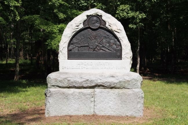 14th Ohio Infantry Monument. Click for full size. 14th Ohio Infantry Monument image. Click for full size.