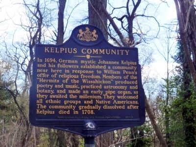 Kelpius Community Marker image. Click for full size.