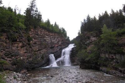 Cameron Falls image. Click for full size.
