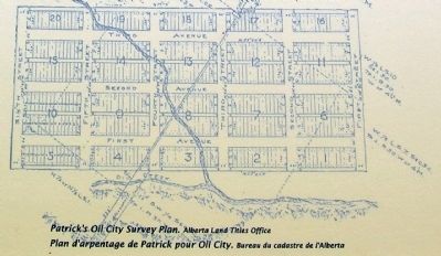 Oil City Survey Plan by A.P. Patrick. Click for full size. Oil City Survey Plan by A.P. Patrick image. Click for full size.
