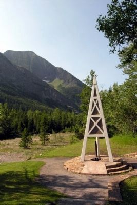 Western Canada's 1st Producing Oil Well Monument image. Click for full size.