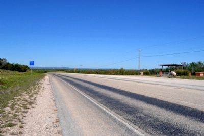 View to West on State Highway 158 image. Click for full size.